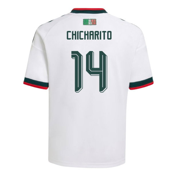 2026-2027 Mexico Away Shirt (Kids) (Chicharito 14)-SoccerKits Hub | Buy Soccer Jerseys Online
